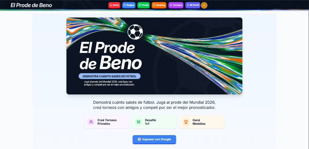 El Prode de Beno